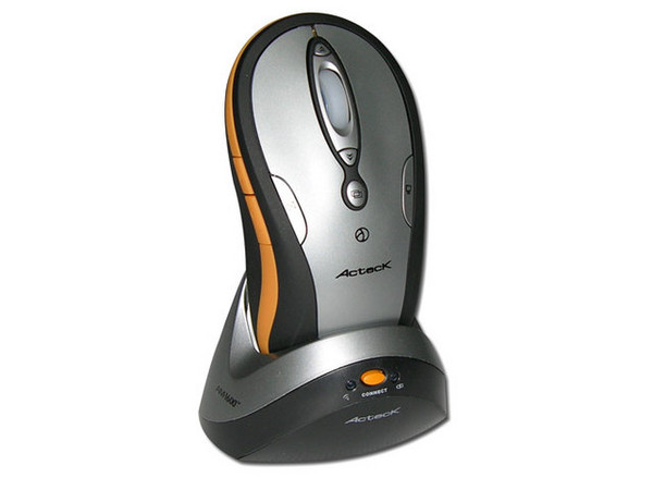 Mouse Acteck AM-1600RF Óptico Inalámbrico, USB con Cargador de Baterías