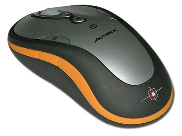 Mouse Acteck AM-1600RF Óptico Inalámbrico, USB con Cargador de Baterías