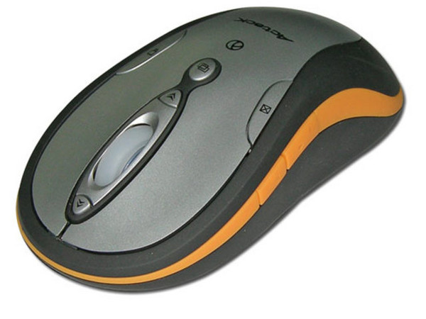 Mouse Acteck AM-1600RF Óptico Inalámbrico, USB con Cargador de Baterías