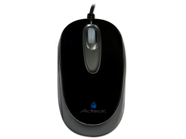 Mini Mouse Acteck AM-220 Óptico, USB. Color Negro