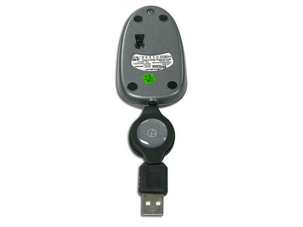 Mini Mouse Acteck Óptico AM-2400, USB. Color Plateado
