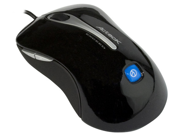 Mini Mouse Acteck Óptico AM-2600 Exeed Traveller, USB. Color Negro