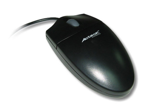 Internet Mouse conector PS/2, 2 Botones y scroll. Color Negro