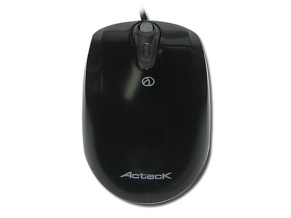 Mouse Acteck AM-950 Óptico, USB. Color Negro