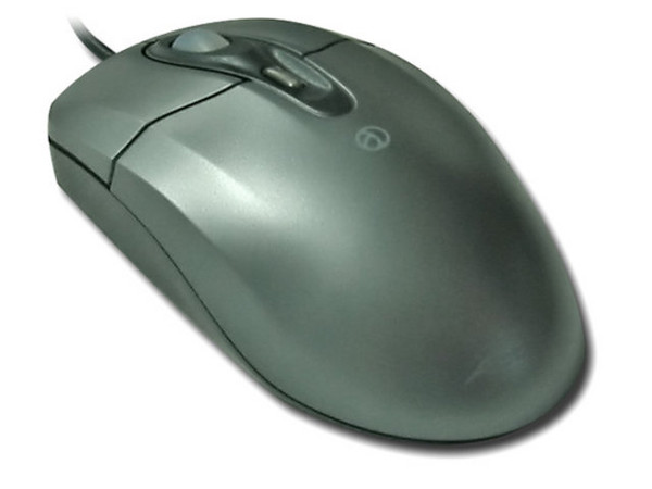 Mouse Acteck AM-950 Óptico, USB. Color Plateado