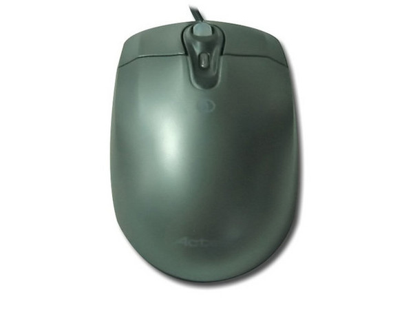 Mouse Acteck AM-950 Óptico, USB. Color Plateado