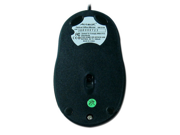 Mouse Óptico Acteck Symetrical Office, USB y PS/2