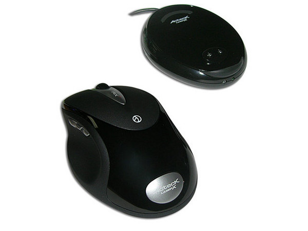 Mouse Acteck Láser Profesional Inalámbrico, USB y PS/2. Color Negro