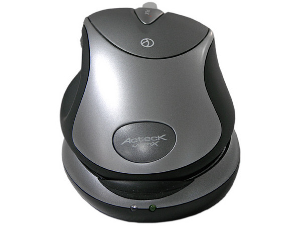 Mouse Acteck Láser Profesional Inalámbrico, USB y PS/2. Color Plateado