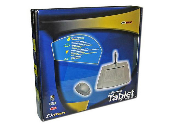 Tableta Gráfica Acteck DiPen 5500 con Mouse