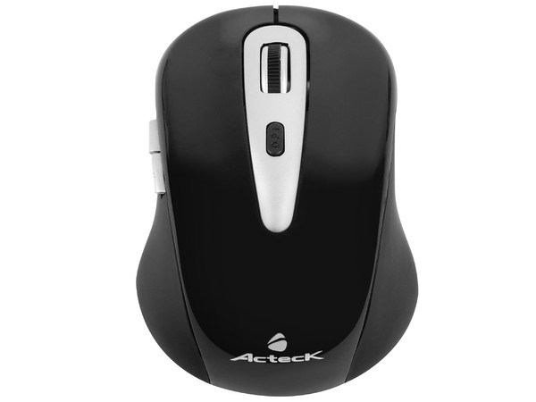 Mouse Óptico Acteck Exeed Traveller AM-1900RF, Inalámbrico, USB. Color Negro