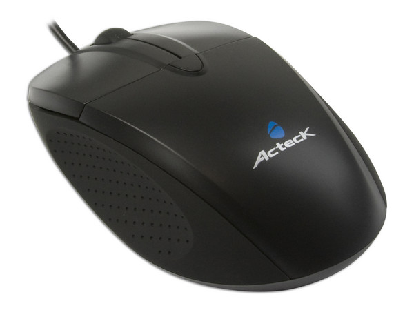 Mouse Acteck AM-6500 Óptico, USB. Color Negro