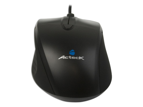 Mouse Acteck AM-6500 Óptico, USB. Color Negro