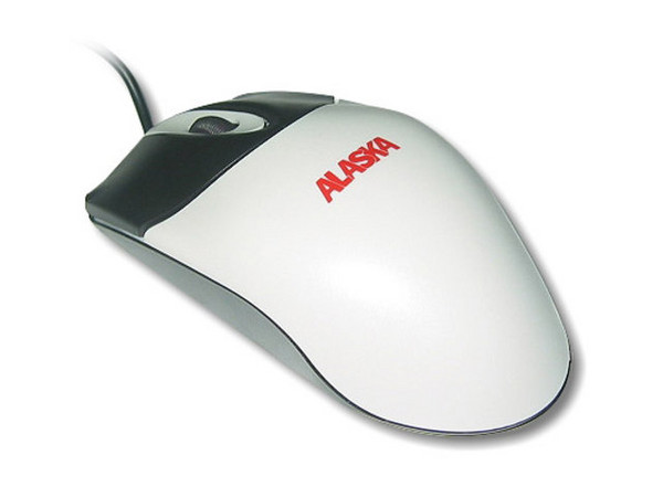 Mouse ALASKA Modelo AKC900, 2 Botones y scroll, PS/2