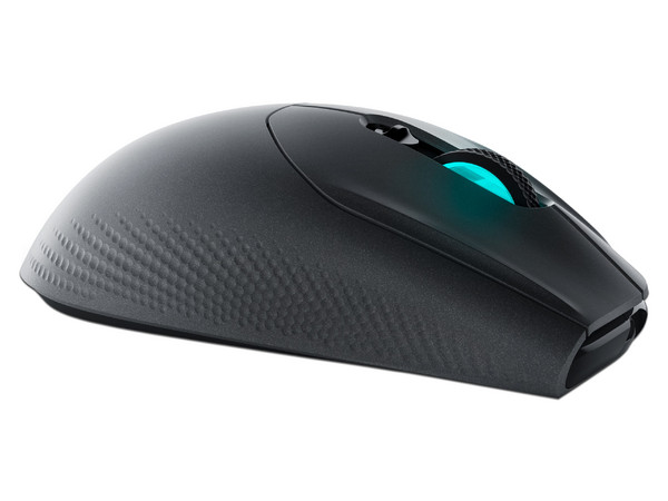 Mouse Gamer Inalámbrico Alienware AW620M, hasta 26,000 dpi, 7 botones, USB. Color Negro.