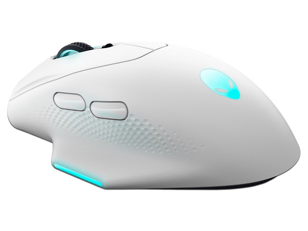 Mouse Gamer Inalámbrico Alienware AW620M, hasta 26,000 dpi, 7 botones, USB. Color Blanco.