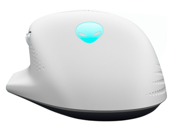Mouse Gamer Inalámbrico Alienware AW620M, hasta 26,000 dpi, 7 botones, USB. Color Blanco.
