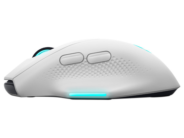 Mouse Gamer Inalámbrico Alienware AW620M, hasta 26,000 dpi, 7 botones, USB. Color Blanco.