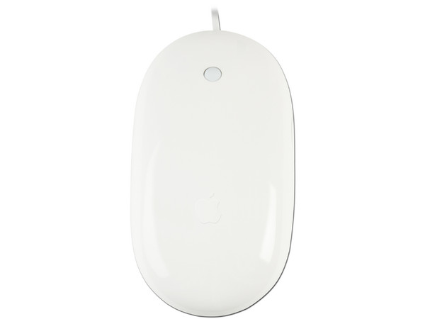 Mouse óptico Apple USB.
