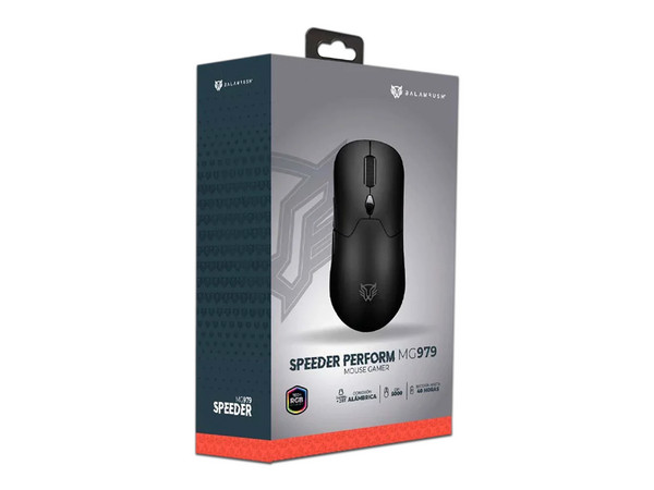 Mouse Gamer Balam Rush Speeder Perform MG979, hasta 5000dpi, 7 botones, RGB. Color Negro.