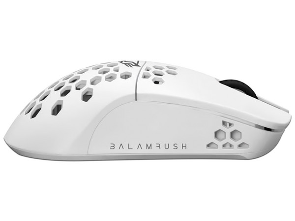 Mouse Gamer Balam Rush Speeder Light MG969, hasta 5000 dpi, 5 Botones, RGB, Bluetooth. Color Blanco.