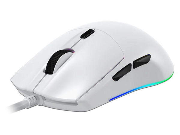 Mouse Gamer Balam Rush Drift Plus MG3, hasta 7200 dpi, 6 Botones, USB Tipo A, RGB. Color Blanco.