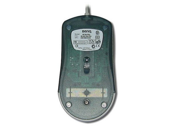Mouse Óptico Benq M106-P2U, PS/2. Color Beige