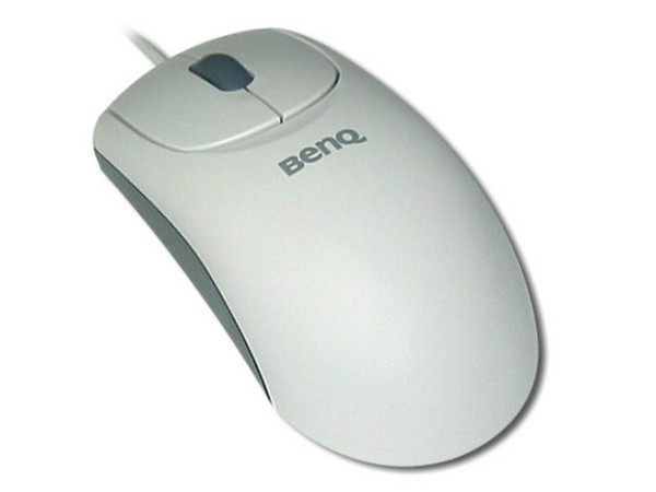 Mouse Óptico Benq M106, PS/2. Color Beige
