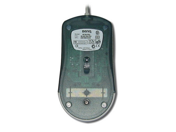 Mouse Óptico Benq M106, PS/2. Color Beige
