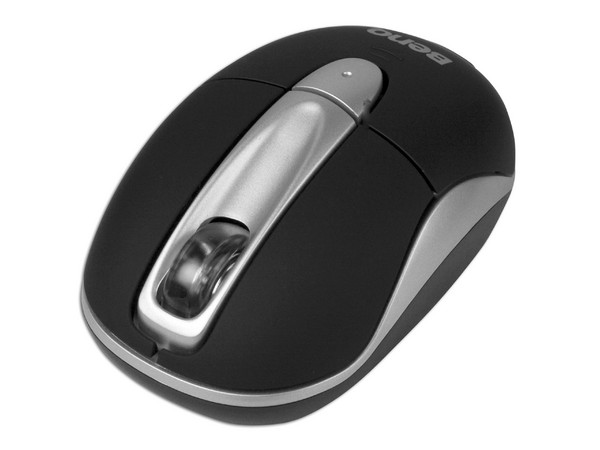 Mouse Benq P600 Óptico Inalámbrico para Laptop, USB. Color Negro 