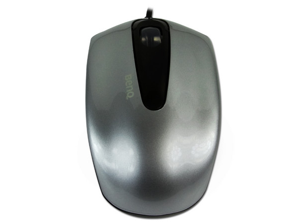 Mini Mouse BenQ N300, Óptico color Plata, USB