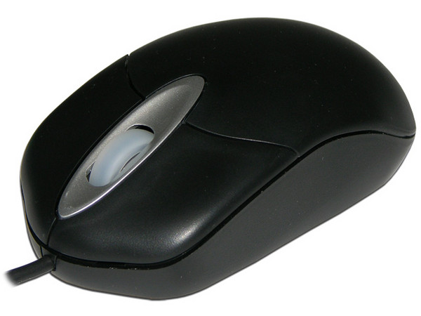 Mouse BenQ Modelo M108, Óptico, Color Negro/Plata, USB