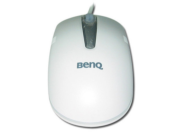 Mouse Benq M800 Óptico, PS/2 y USB. Color Beige