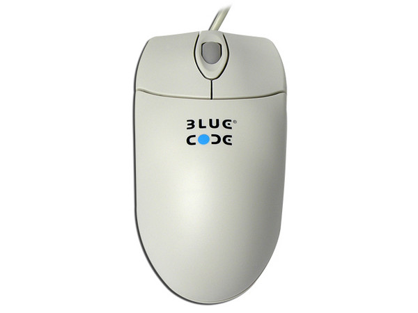 Mouse BlueCode con 2 botones y scroll, PS/2