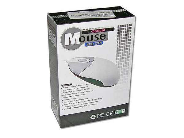 Mouse BlueCode Óptico, PS/2