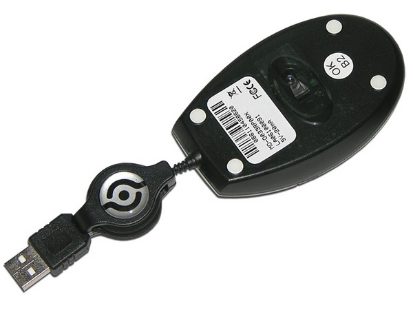 Mini Mouse Blue Code Óptico, 2 botones y scroll, USB
