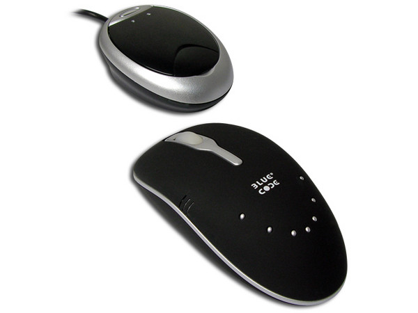 Mouse Blue Code Óptico Inalámbrico, USB. Color Negro, Incluye Mouse Pad.