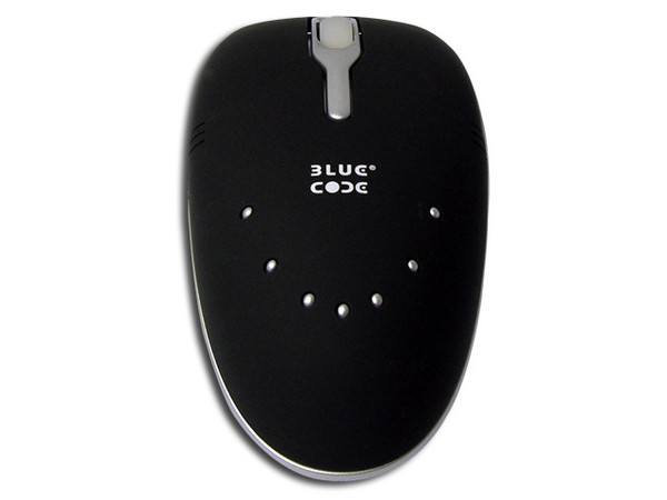 Mouse Blue Code Óptico Inalámbrico, USB. Color Negro, Incluye Mouse Pad.