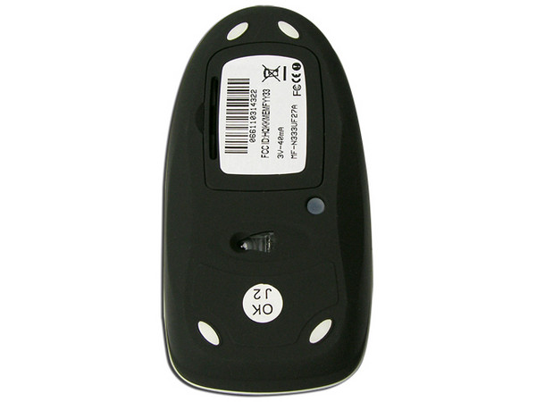Mouse Blue Code Óptico Inalámbrico, USB. Color Negro, Incluye Mouse Pad.