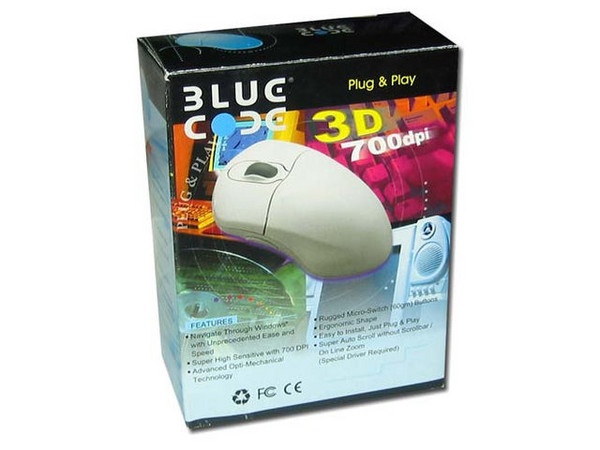 Mouse Genius, 2 botones y scroll, para puerto Serial