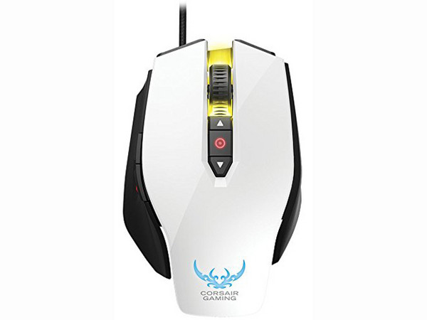 Mouse Corsair Gaming M65 RGB, sensor Láser de hasta 8200dpi, 8 botones, armazón de aluminio, sistema de peso ajustable, USB.