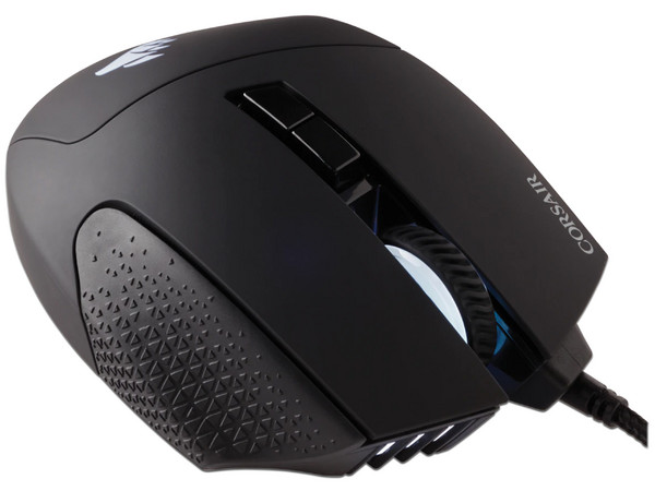 Mouse Gamer Corsair Scimitar RGB Elite Gaming, hasta 18,000 dpi, 17 botones, USB. Color Negro.