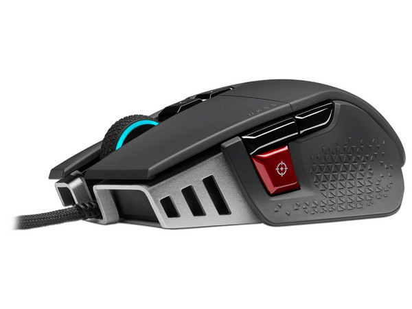 Mouse Gamer Corsair M65 RGB ULTRA, hasta 26.000 DPI, 8 Botones, Color Negro.
