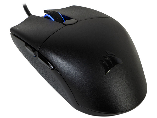 Mouse Gamer Corsair KATAR PRO, hasta 12,400 dpi, 6 botones, RGB. Color Negro.