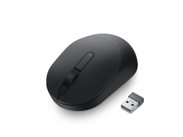 Mouse óptico inalámbrico Dell MS3320W, Bluetooth. Color Negro