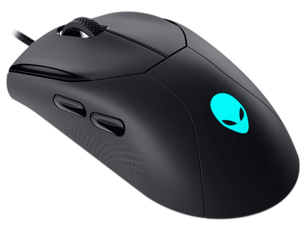 Mouse Gamer Dell AlienWare AW320M, hasta 19,000 dpi, 6 botones. Color Negro.