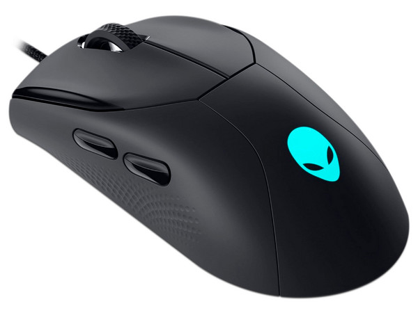 Mouse Gamer Dell AlienWare AW320M, hasta 19,000 dpi, 6 botones. Color Negro.