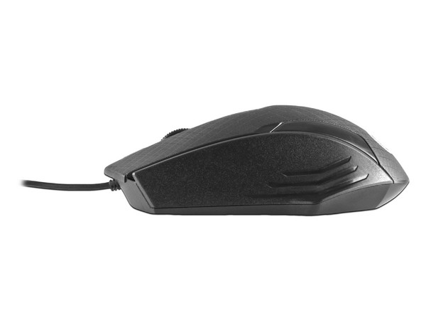 Mouse Óptico Easy Line, 1000 dpi, USB. Color Negro.