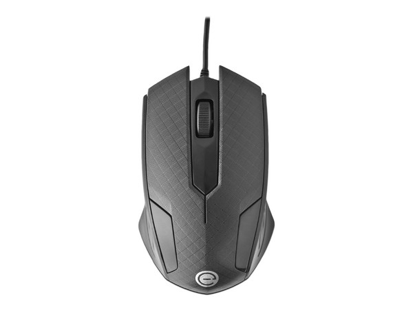 Mouse Óptico Easy Line, 1000 dpi, USB. Color Negro.