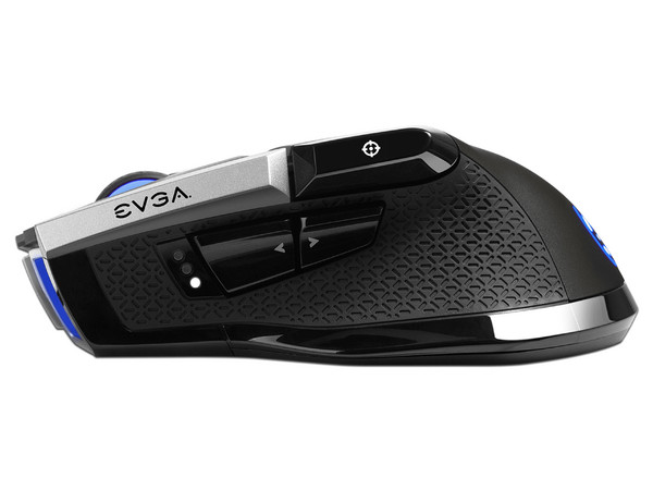 Mouse Gamer Inalámbrico EVGA X20 903-T1-20BK-K3, hasta 16000 dpi, 10 botones, RGB de 3 zonas, Color Negro.